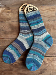 Luxuriously Scrappy Soft Knitted Socks for Everyday Comfort, Handmade Wool Socks, Thoughtful Gift for Friends and Family