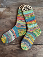 Scrappy Merino Wool Socks Handmade, Luxurious Soft Woolen Socks for Warmth, Ideal Gift for Birthdays or Holidays