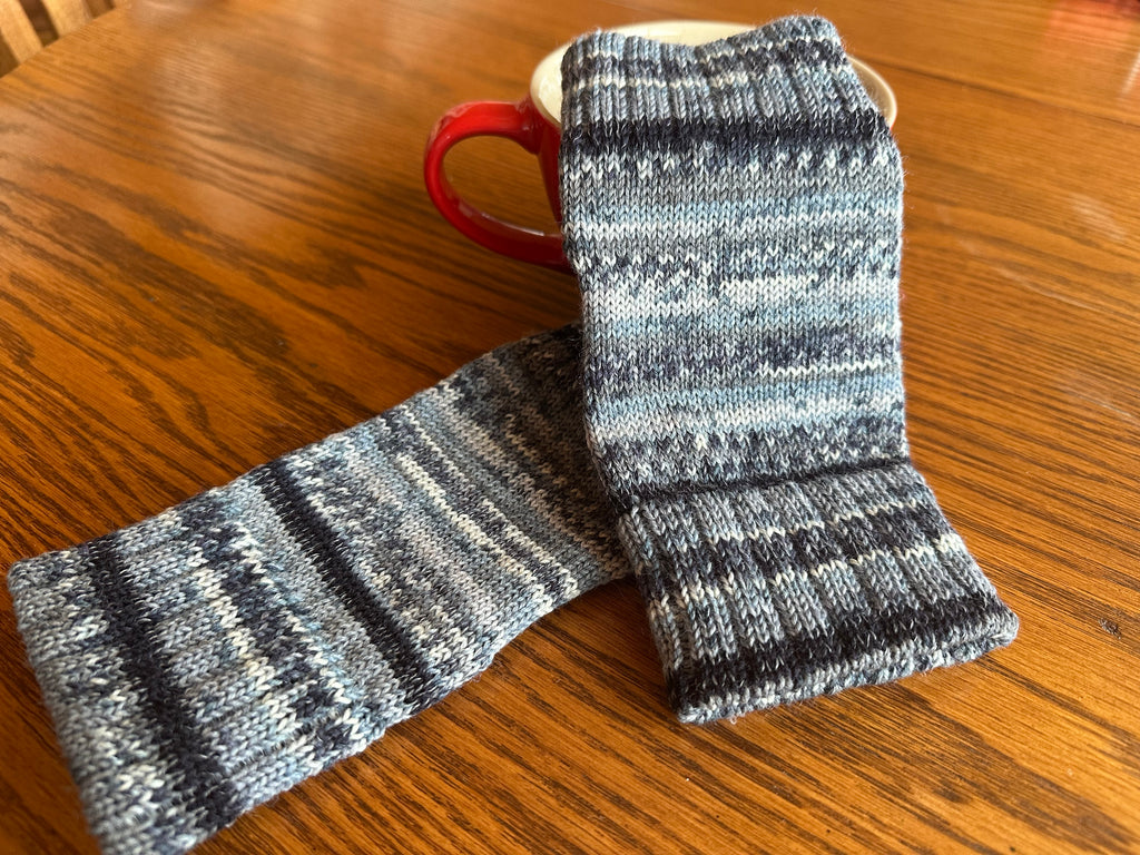 Fingerless Gloves Women, Soft Yarn Texting Mitts for Everyday Use, Great Holiday Gift for Friends