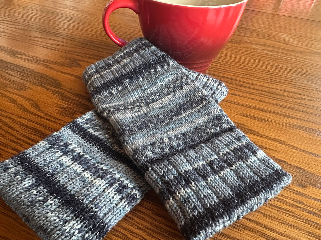 Fingerless Gloves Women, Soft Yarn Texting Mitts for Everyday Use, Great Holiday Gift for Friends