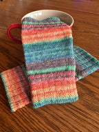 Handknit Texting Gloves, Soft Woolen Mittens for Screen Use, Ideal Gift for Her This Winter