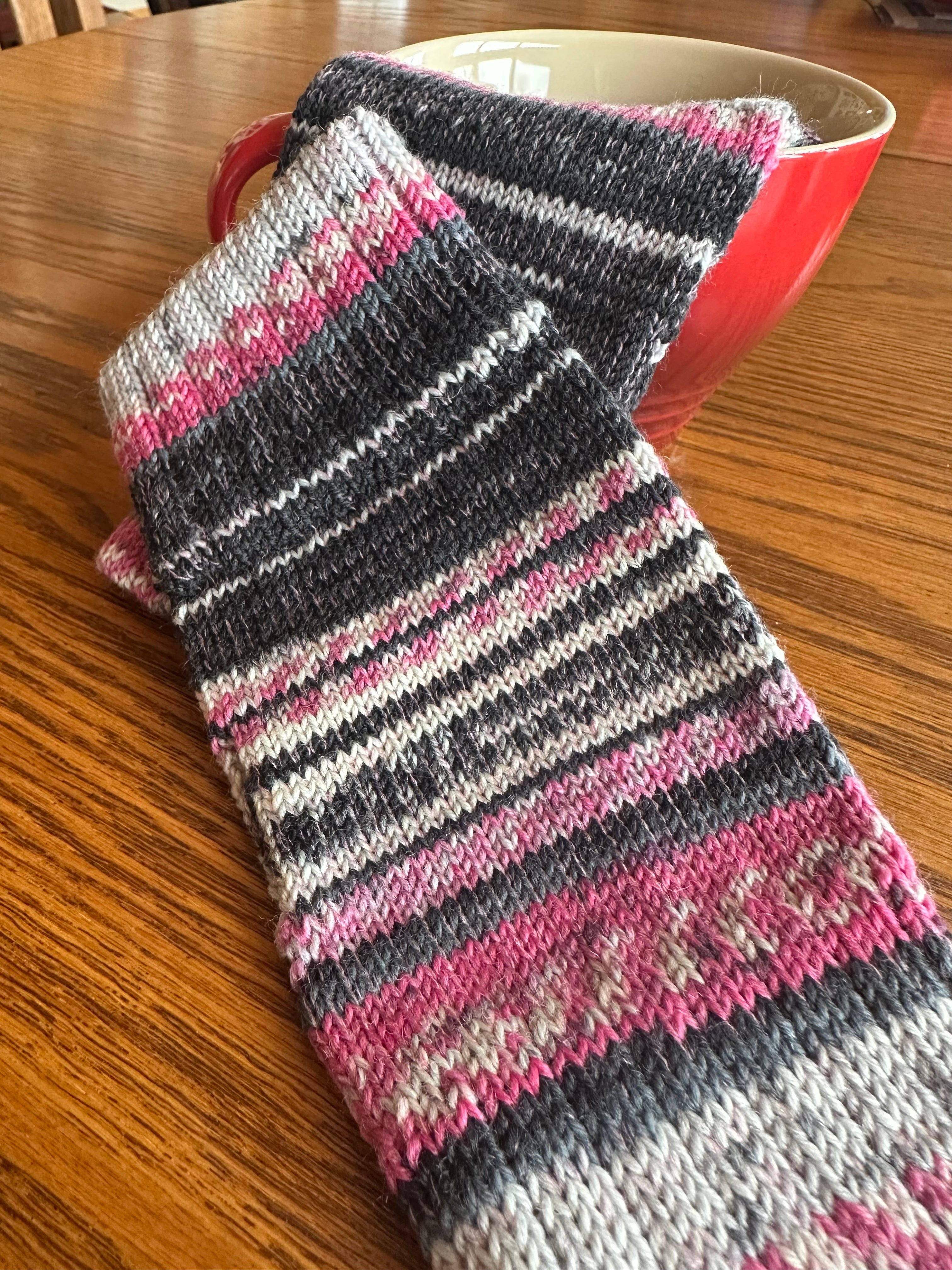 Colorful Wool Texting Gloves, Handknit Winter Warmers for Smartphone Use, Perfect Gift Idea for Her