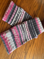 Colorful Wool Texting Gloves, Handknit Winter Warmers for Smartphone Use, Perfect Gift Idea for Her