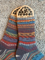 Colorful alpaca socks, luxurious and fun socks for comfort at home, ideal gift for sock lovers and nature enthusiasts