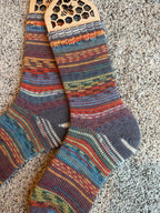 Colorful alpaca socks, luxurious and fun socks for comfort at home, ideal gift for sock lovers and nature enthusiasts