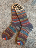 Colorful alpaca socks, luxurious and fun socks for comfort at home, ideal gift for sock lovers and nature enthusiasts