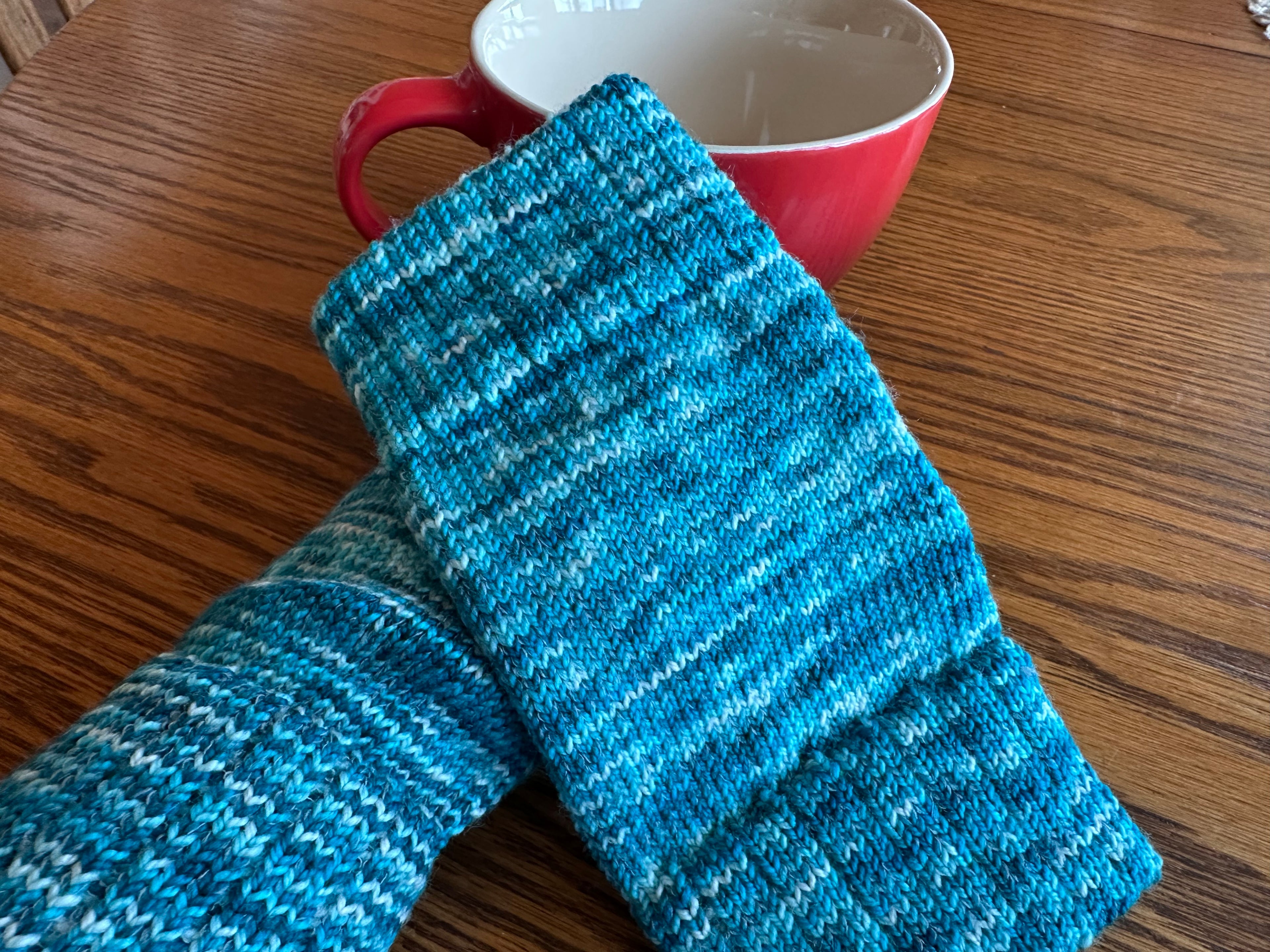 Colorful Wool Texting Gloves, Handknit Winter Warmers for Smartphone Use, Perfect Gift Idea for Her