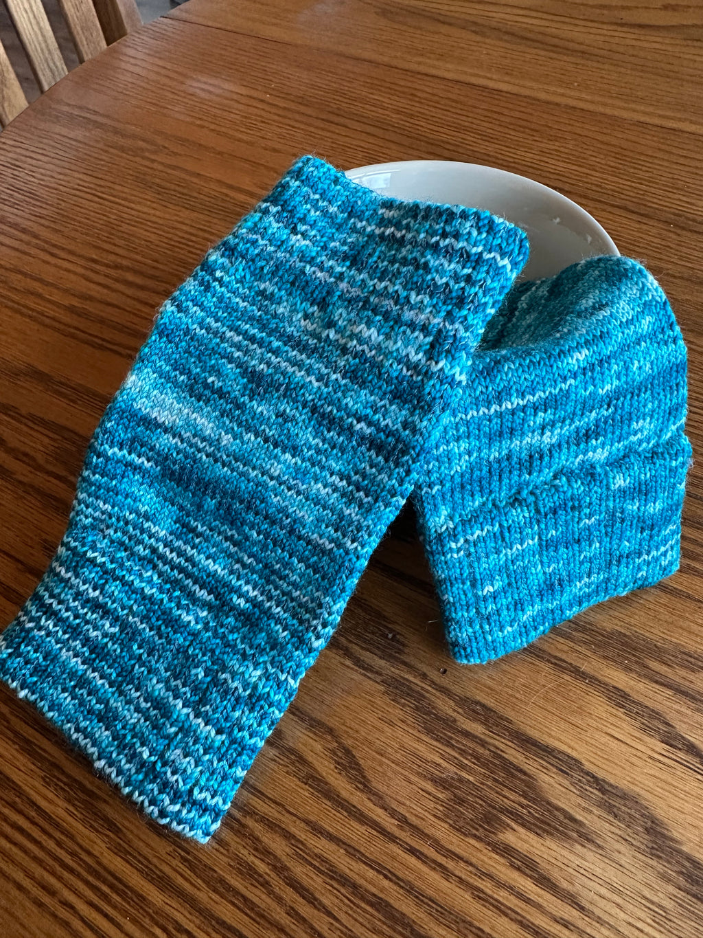 Colorful Wool Texting Gloves, Handknit Winter Warmers for Smartphone Use, Perfect Gift Idea for Her