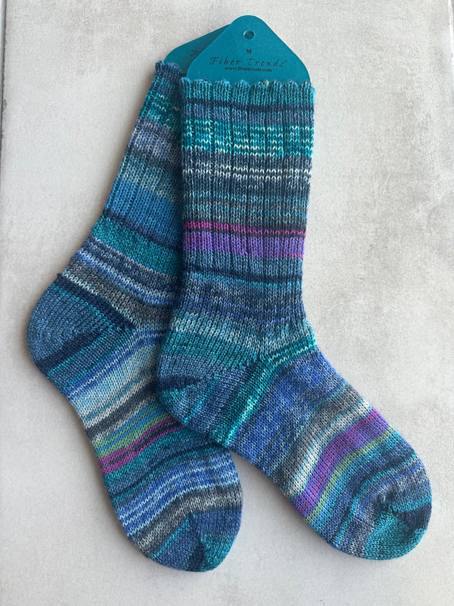 Scrappy Handmade Wool Socks - Soft, Warm & Colorful Winter Socks for Women Hover Image