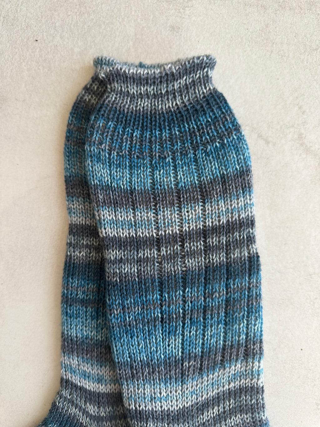 Hand-Knitted Socks,  Hand-Knitted Merino Wool Socks - Large