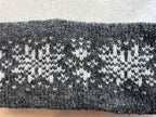 Shetland wool headband, hand-knit fair isle design, warming headwear for chilly days and thoughtful handmade gift