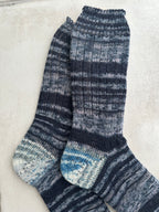 Hand-Knitted Socks,  Hand-Knitted Merino Wool Socks - Large