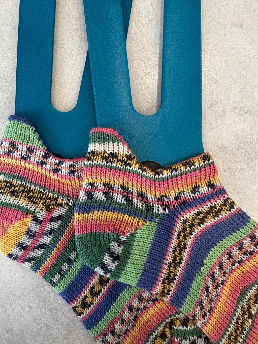 Shortie Hand-Knitted Socks, Cozy Woolen Accessories for Cold Weather, Perfect Gift for Her Birthdays or Holidays