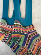 Shortie Hand-Knitted Socks, Cozy Woolen Accessories for Cold Weather, Perfect Gift for Her Birthdays or Holidays