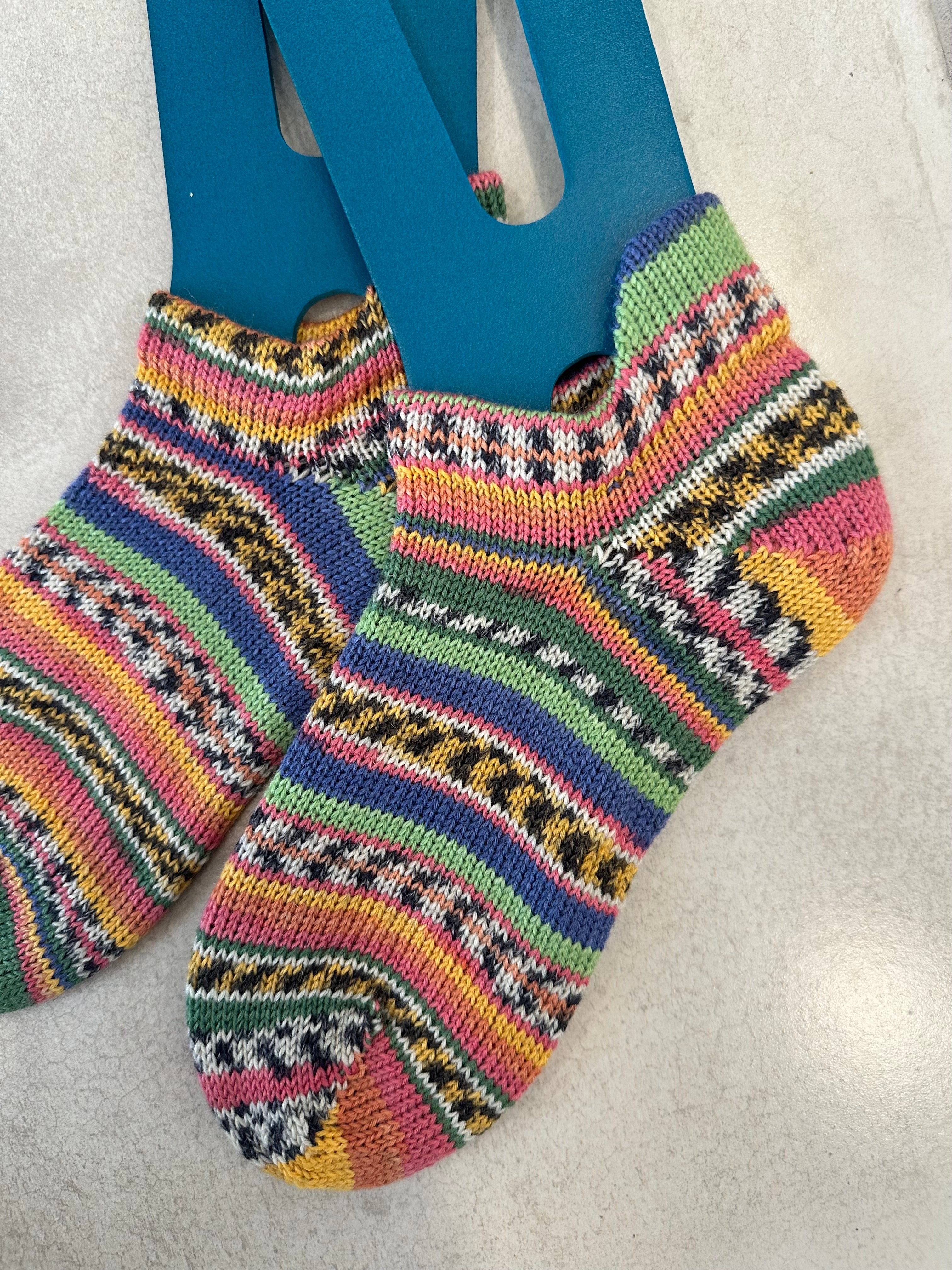 Shortie Hand-Knitted Socks, Cozy Woolen Accessories for Cold Weather, Perfect Gift for Her Birthdays or Holidays