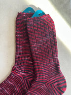 Custom Dyed Merino Wool  Socks, HandMade, Luxurious Softness for Cold Weather, Thoughtful Gift for Loved Ones