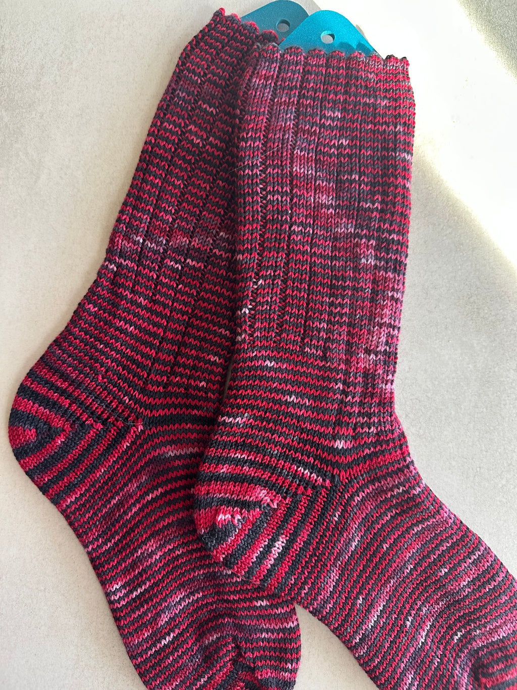 Custom Dyed Merino Wool  Socks, HandMade, Luxurious Softness for Cold Weather, Thoughtful Gift for Loved Ones