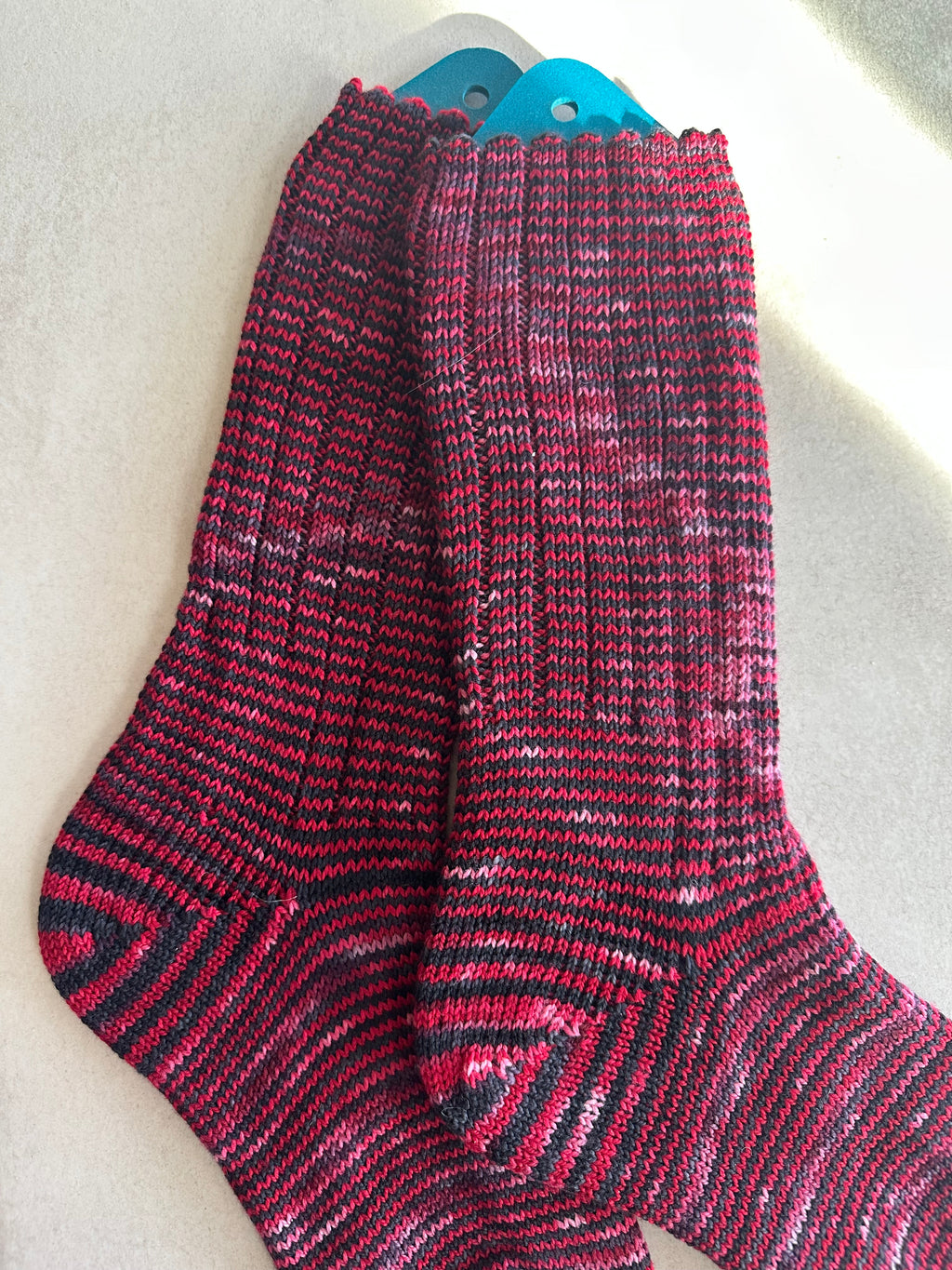 Custom Dyed Merino Wool  Socks, HandMade, Luxurious Softness for Cold Weather, Thoughtful Gift for Loved Ones