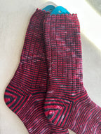 Custom Dyed Merino Wool  Socks, HandMade, Luxurious Softness for Cold Weather, Thoughtful Gift for Loved Ones