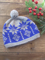 Fairisle Hat Knitting Pattern, Cozy Winter Beanie Design for Adults, Perfect Handmade Gift for Holidays or Birthdays