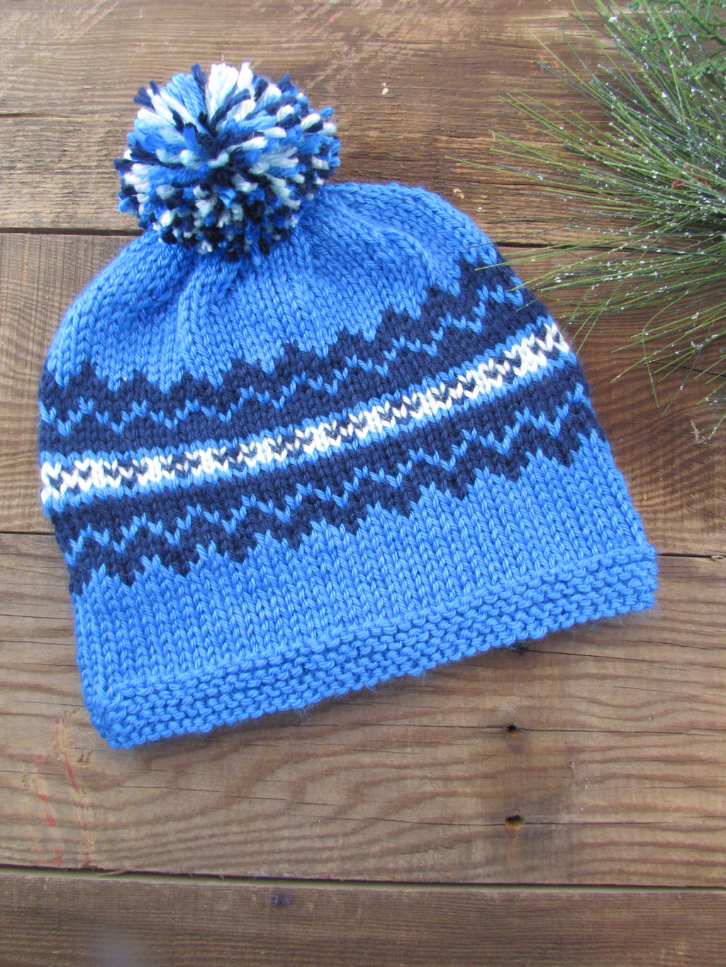 Child's Fairisle Hat Pattern, Cozy and Stylish Knit Design for Cold Weather, Ideal Handmade Gift for Kids