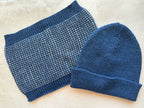 Handcrafted Merino Wool Neck Gator, Stylish & Cozy Winter Cowl, Matching Hat for Men & Women, Great Gift Idea