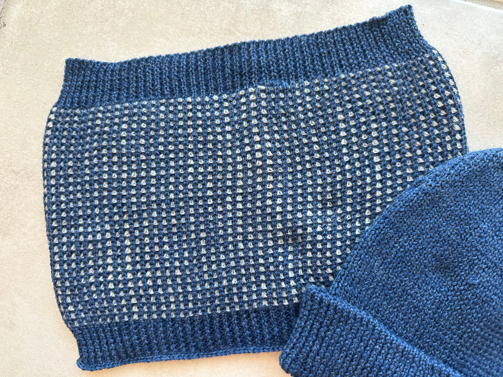 Handcrafted Merino Wool Neck Gator, Stylish & Cozy Winter Cowl, Matching Hat for Men & Women, Great Gift Idea