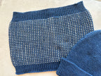 Handcrafted Merino Wool Neck Gator, Stylish & Cozy Winter Cowl, Matching Hat for Men & Women, Great Gift Idea