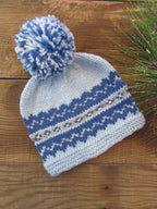 Child's Fairisle Hat Pattern, Cozy and Stylish Knit Design for Cold Weather, Ideal Handmade Gift for Kids