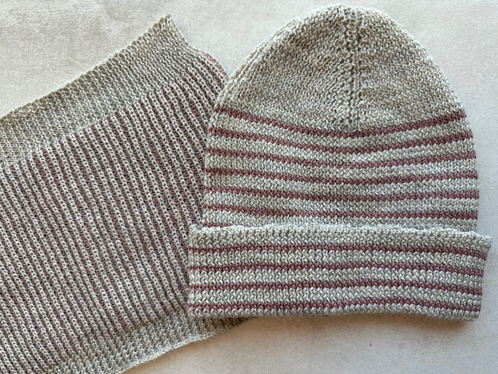 Handcrafted Merino Wool Neck Gator, Stylish & Cozy Winter Cowl, Matching Hat for Men & Women, Great Gift Idea