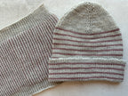 Handcrafted Merino Wool Neck Gator, Stylish & Cozy Winter Cowl, Matching Hat for Men & Women, Great Gift Idea