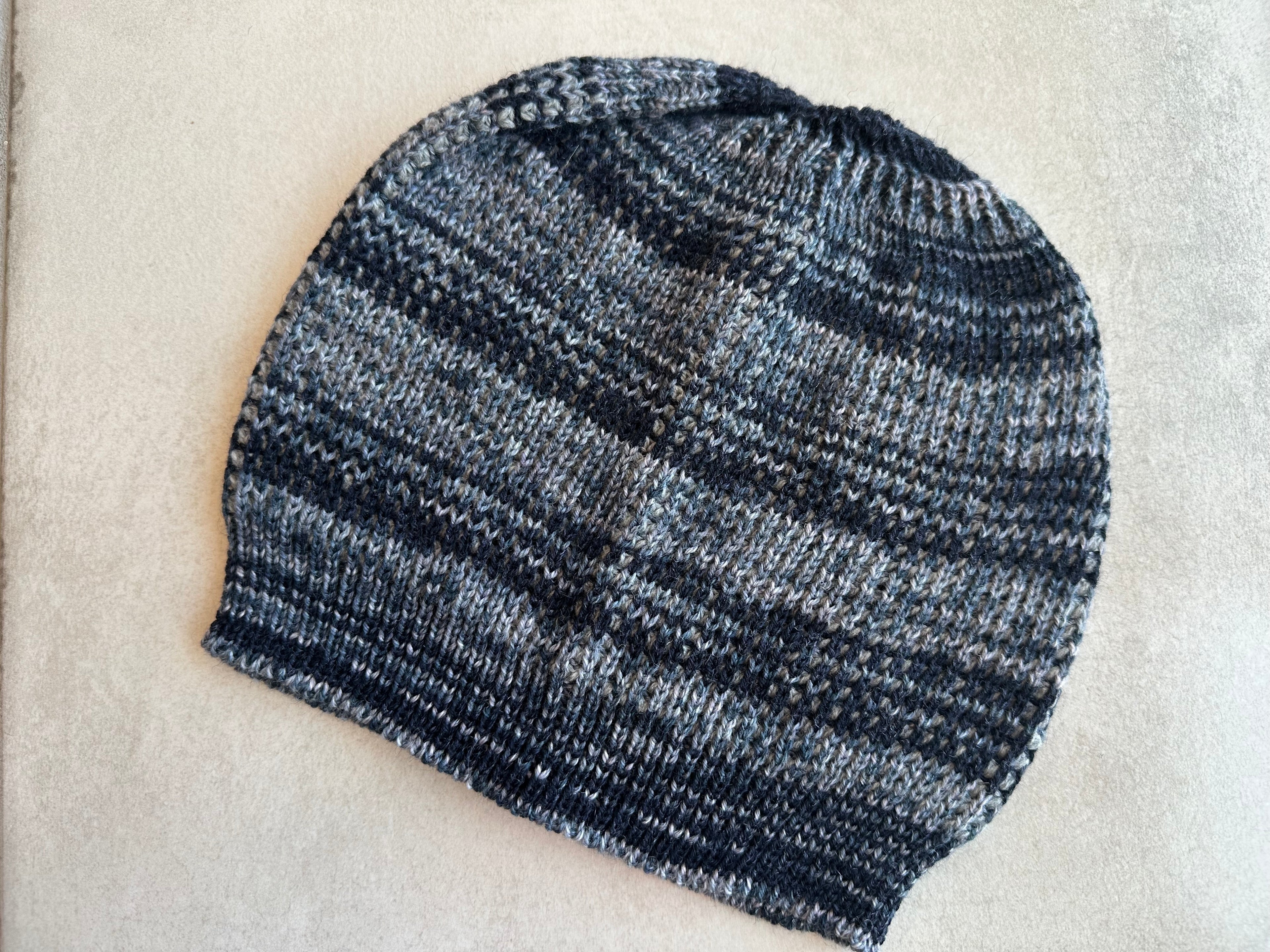 Handmade Wool Beanie Hat, Fun Colorful Design, Adult Winter Wear, Ideal Gift for Unique Style Lovers