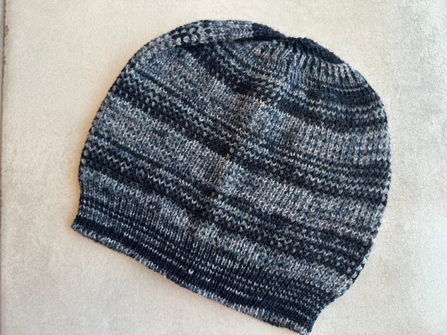 Handmade Wool Beanie Hat, Fun Colorful Design, Adult Winter Wear, Ideal Gift for Unique Style Lovers Main Image