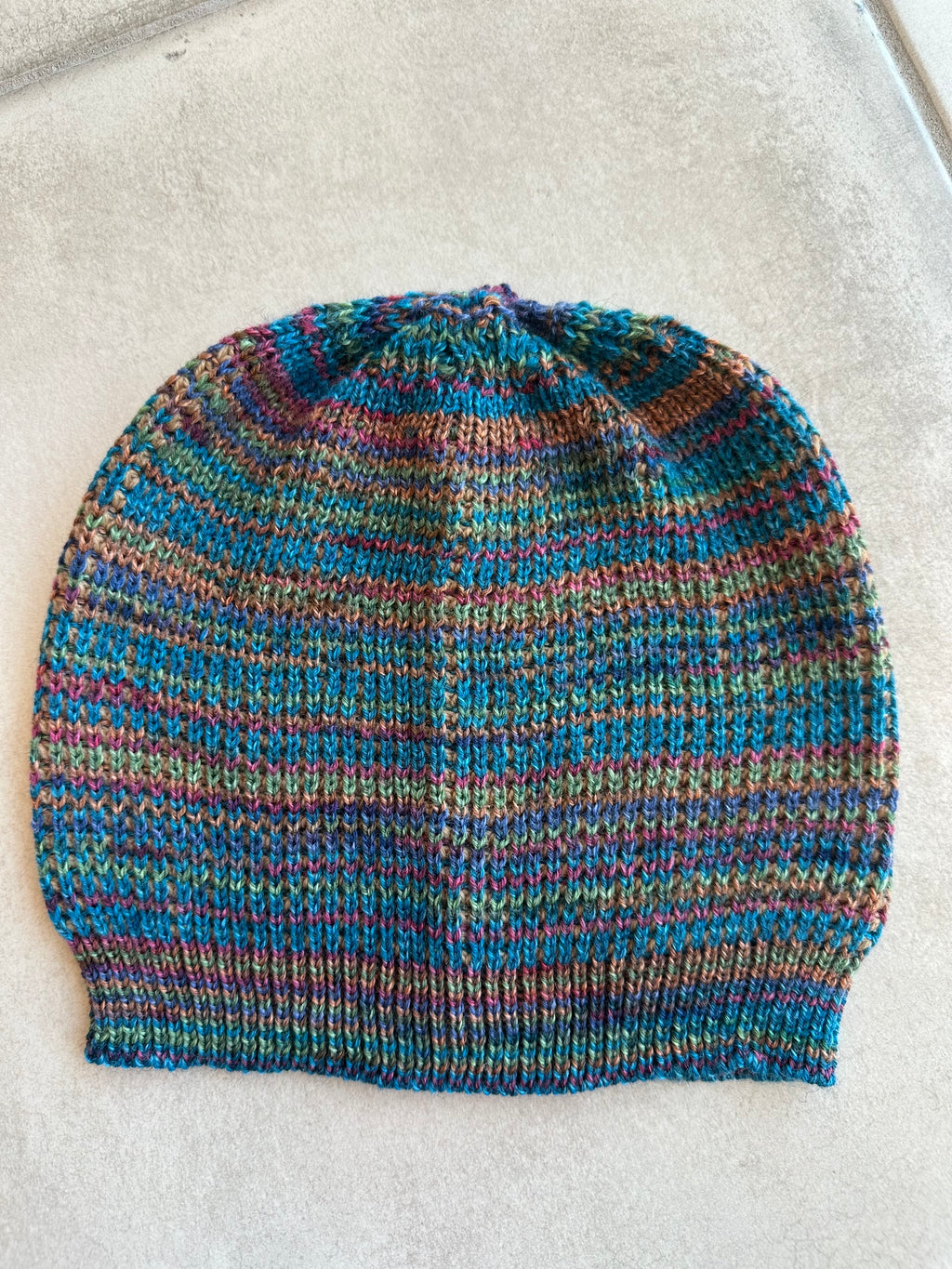 Handmade Wool Beanie Hat, Fun Colorful Design, Adult Winter Wear, Ideal Gift for Unique Style Lovers