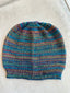 Handmade Wool Beanie Hat, Fun Colorful Design, Adult Winter Wear, Ideal Gift for Unique Style Lovers