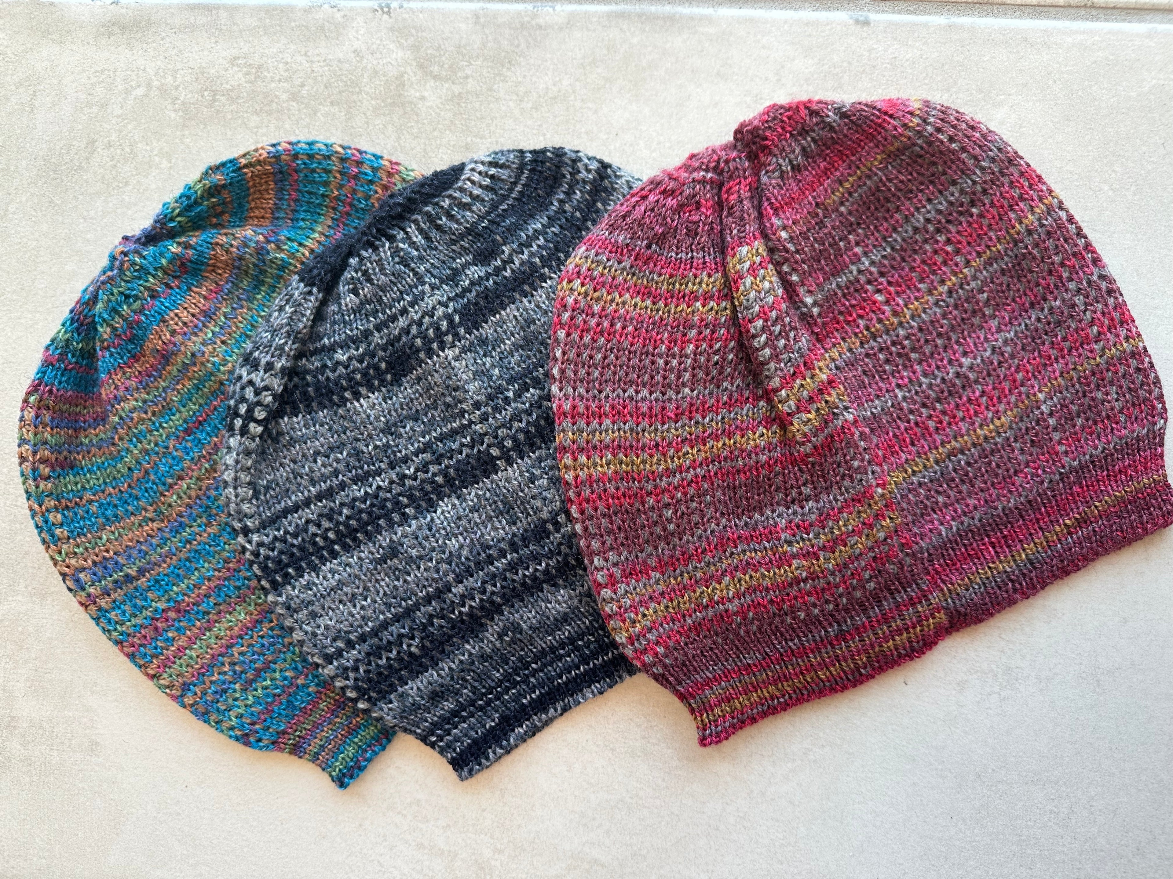Handmade Wool Beanie Hat, Fun Colorful Design, Adult Winter Wear, Ideal Gift for Unique Style Lovers