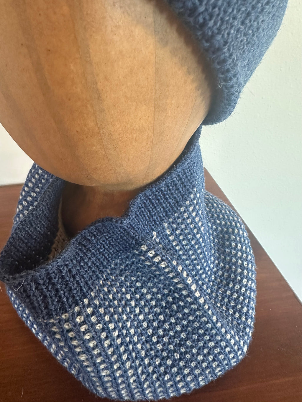 Handcrafted Merino Wool Neck Gator, Stylish & Cozy Winter Cowl, Matching Hat for Men & Women, Great Gift Idea