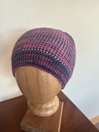 Handmade Wool Beanie Hat, Fun Colorful Design, Adult Winter Wear, Ideal Gift for Unique Style Lovers