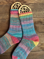 Colorful alpaca socks, luxurious and fun socks for comfort at home, ideal gift for sock lovers and nature enthusiasts