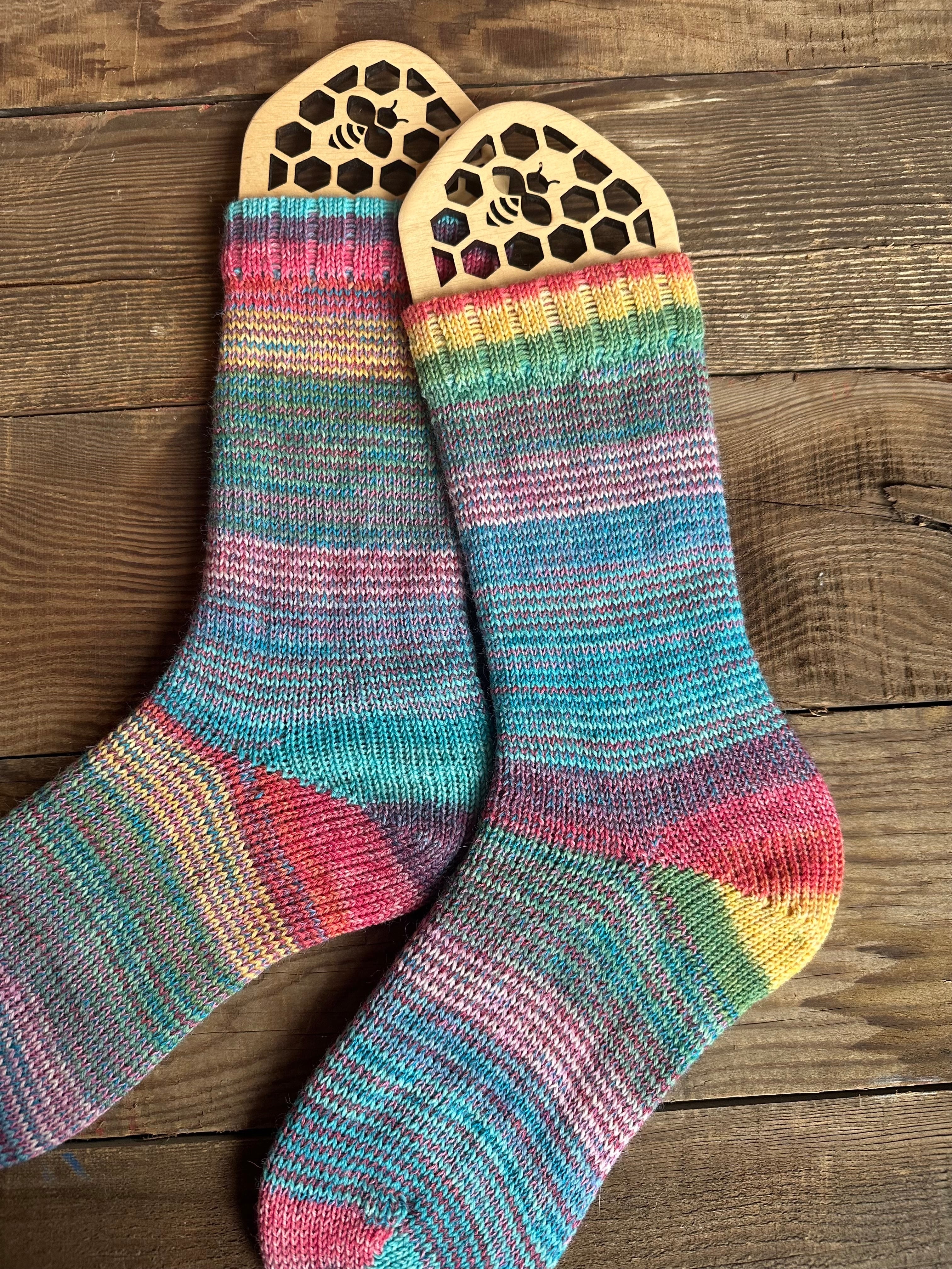 Colorful alpaca socks, luxurious and fun socks for comfort at home, ideal gift for sock lovers and nature enthusiasts