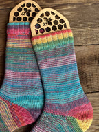 Colorful alpaca socks, luxurious and fun socks for comfort at home, ideal gift for sock lovers and nature enthusiasts