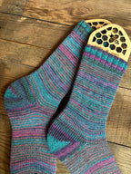 Colorful alpaca socks, luxurious and fun socks for comfort at home, ideal gift for sock lovers and nature enthusiasts
