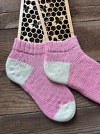 Handmade Merino & Alpaca Slipper Socks – Plush, Warm Comfort for Home & Gift Ideas, Size Medium