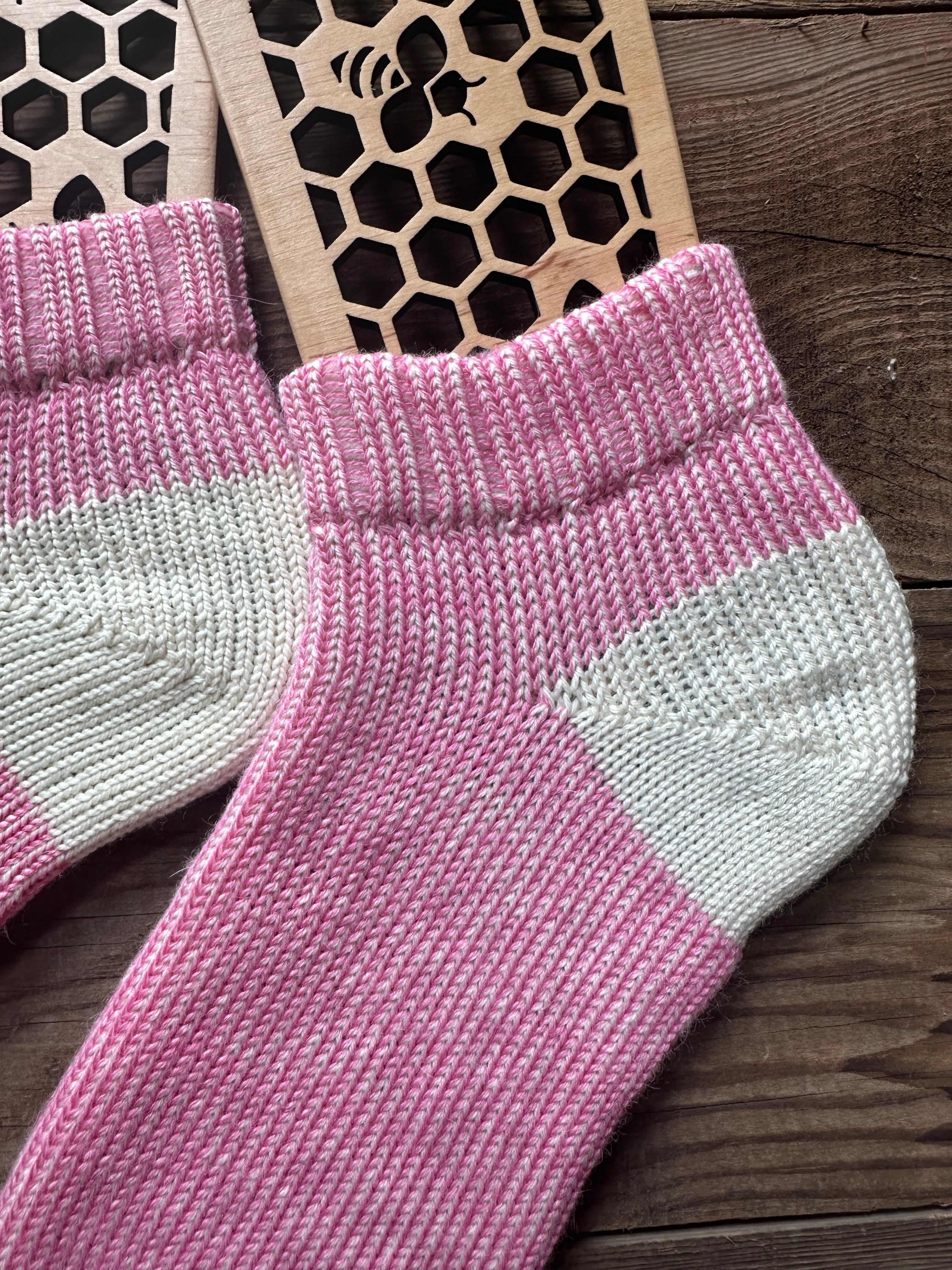 Handmade Merino & Alpaca Slipper Socks – Plush, Warm Comfort for Home & Gift Ideas, Size Medium