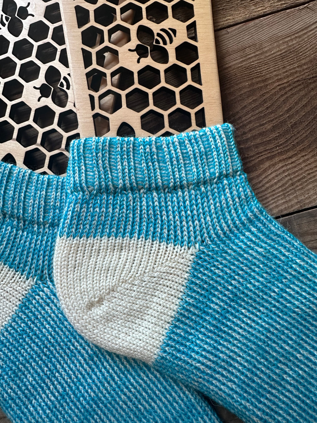 Handmade Merino & Alpaca Slipper Socks – Plush, Warm Comfort for Home & Gift Ideas, Size Medium