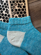 Handmade Merino & Alpaca Slipper Socks – Plush, Warm Comfort for Home & Gift Ideas, Size Medium