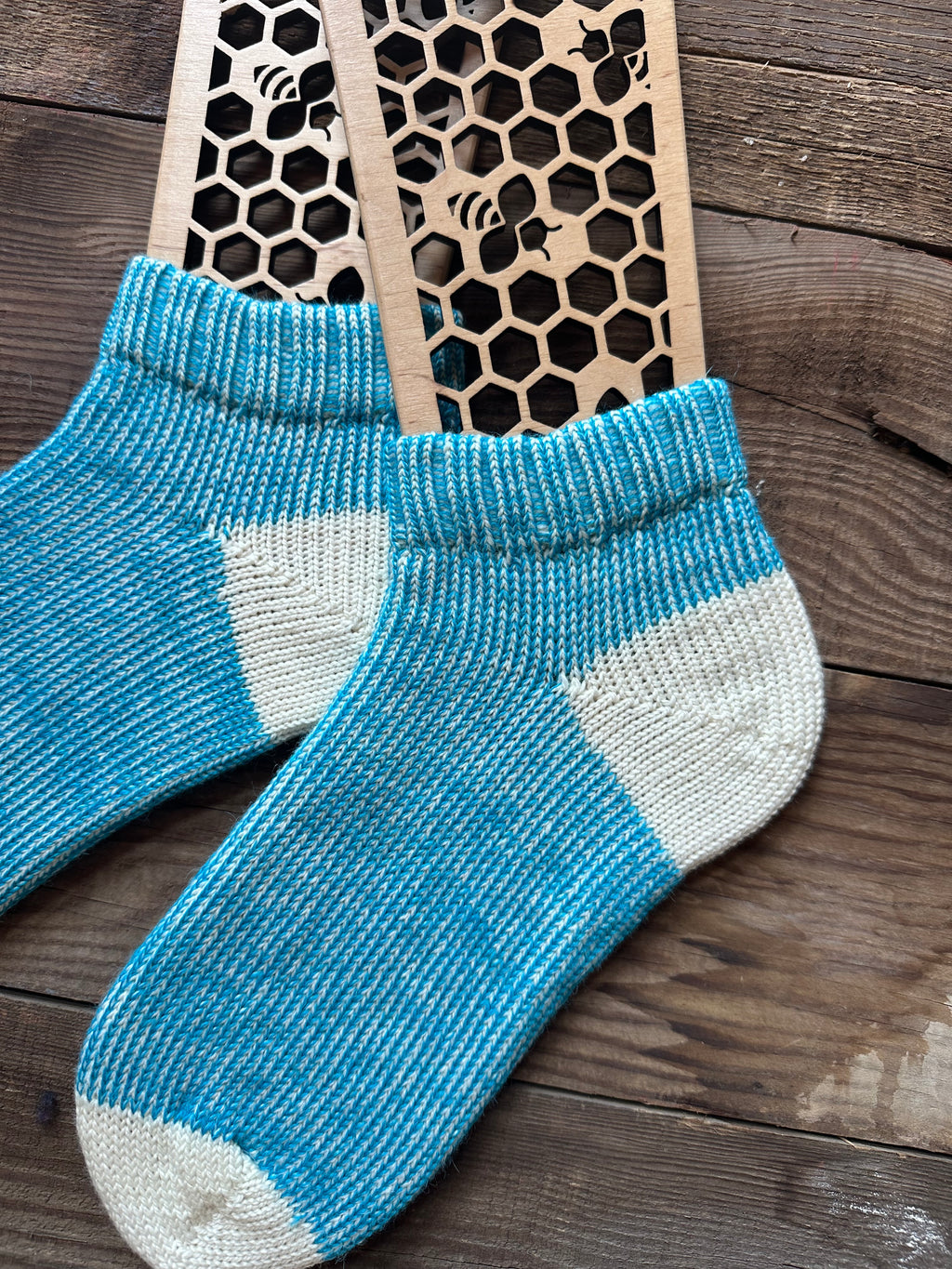 Handmade Merino & Alpaca Slipper Socks – Plush, Warm Comfort for Home & Gift Ideas, Size Medium