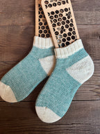 Super Soft Handmade Merino & Alpaca Slipper Socks – Plush, Warm Comfort for Home & Gift Ideas, Size Medium