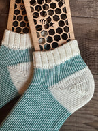 Super Soft Handmade Merino & Alpaca Slipper Socks – Plush, Warm Comfort for Home & Gift Ideas, Size Medium