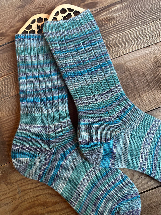 Colorful Merino Wool  Socks, HandMade, Luxurious Softness for Cold Weather, Thoughtful Gift for Loved Ones Main Image